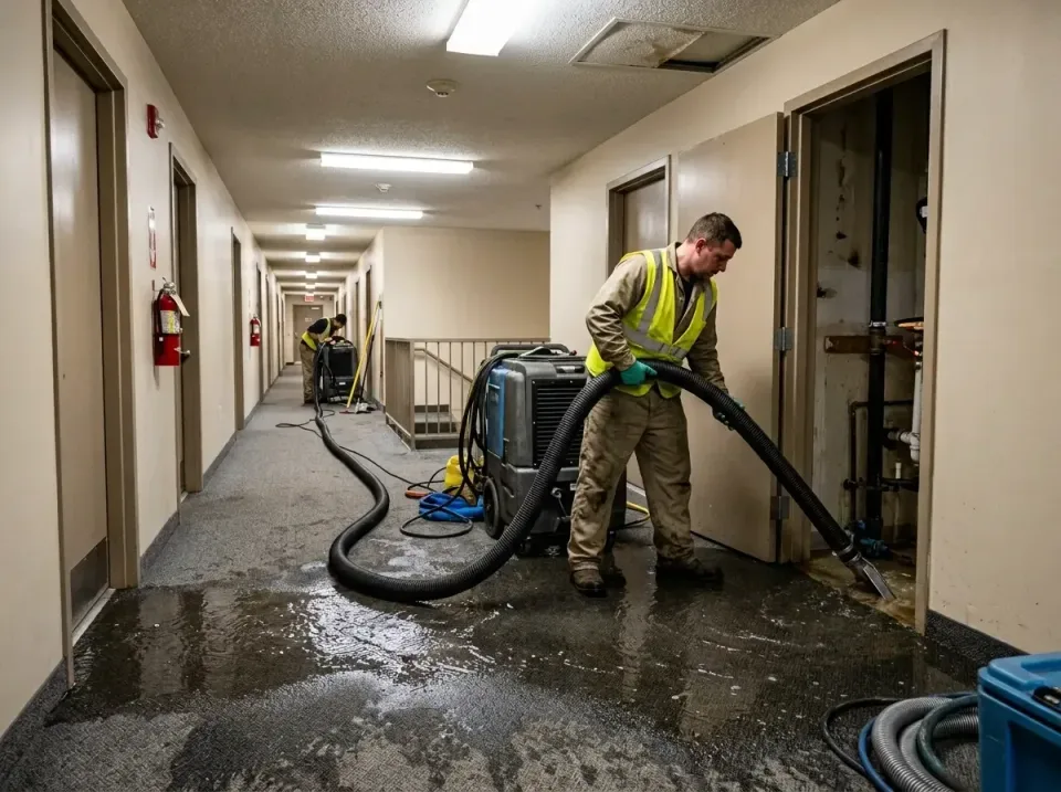 multi-unit-apartment-hallway-f-005 — frequently asked questions, Emergency Burst Pipe Water Extraction & Removal in Kyle, TX